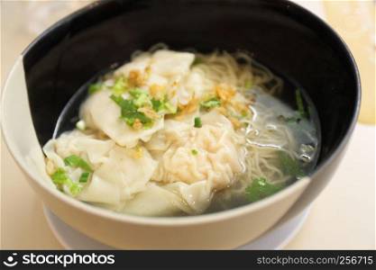 noodle and dumpling