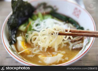 noodle ranmen Japanese food