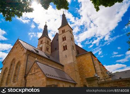 Nordhausen Holy Cross Cathedral in Germany. Nordhausen Holy Cross Cathedral in Thuringia Germany