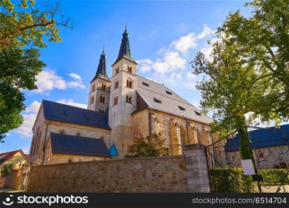 Nordhausen Holy Cross Cathedral in Thuringia Germany. Nordhausen Holy Cross Cathedral in Germany