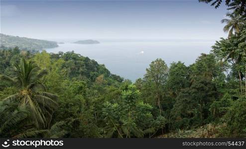 North coast of Principe Island, Sao Tome and Principe, Africa