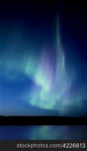Northern Lights Saskatchewan Canada Aurora Borealis Lake Reflection