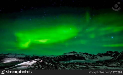 Northern Lights Southern Iceland