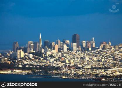 Northern Neighborhoods overview, San Francisco, California, USA