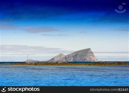 Norway northern island landscape background. Norway northern island landscape background hd