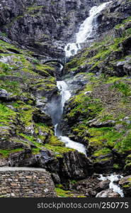 Norway troll road - mountain route of Trollstigen