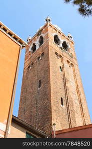 Not a big bell tower in Venice, Italy