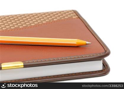 Notebook and ball-point pen