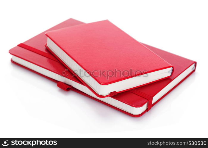 notebook isolated at white background