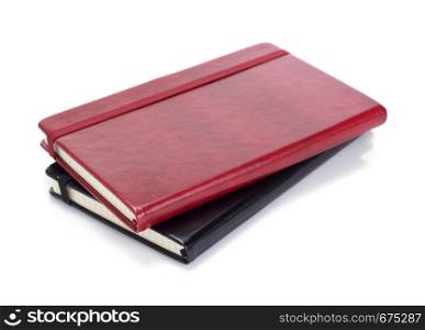 notebook isolated at white background