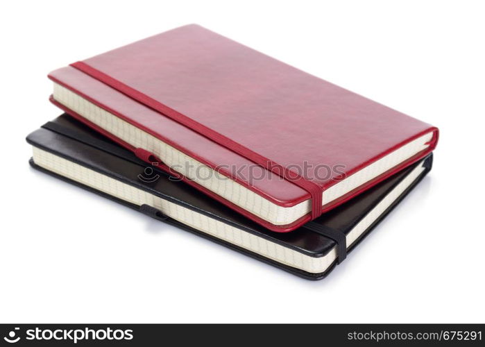 notebook isolated at white background