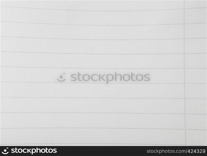 Notebook Lined Paper Sheet
