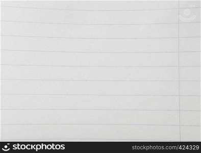Notebook Lined Paper Sheet