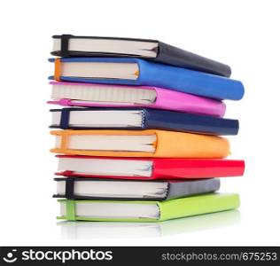 notebook or notepad isolated at white background