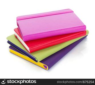 notebook or pad isolated at white background
