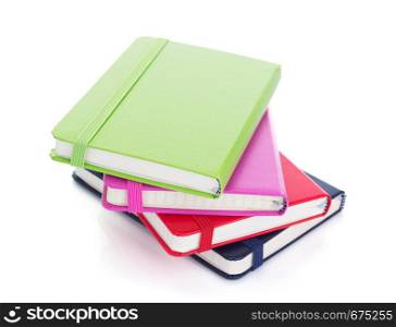 notebook or pad isolated at white background