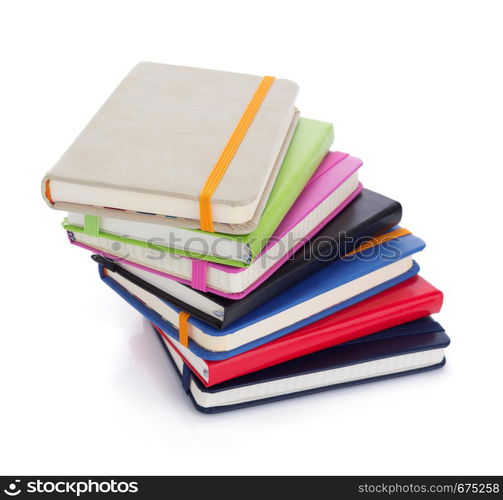 notebook or pad isolated at white background