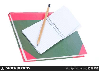 notebooks and pensils - school supplies