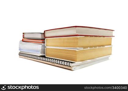notebooks isolated on a white background