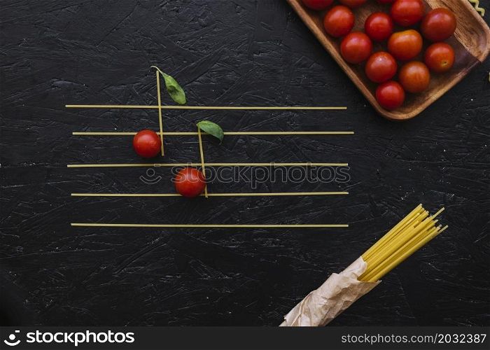 notes from pasta tomatoes