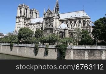 Notre Dame am Seineufer, Paris