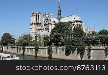 Notre Dame am Seineufer, Paris