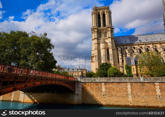 Notre Dame cathedral in Paris France French Gothic architecture