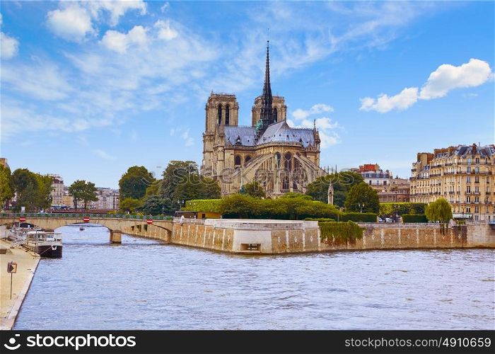 Notre Dame cathedral in Paris France French Gothic architecture
