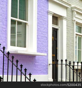 notting hill in london england old suburban and antique wall door