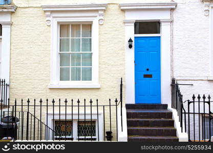 notting hill in london england old suburban and antique wall door