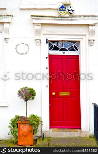 notting hill in london england old suburban and antique wall door