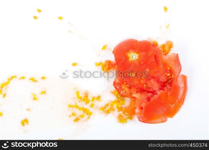 Nrushed tomatoes