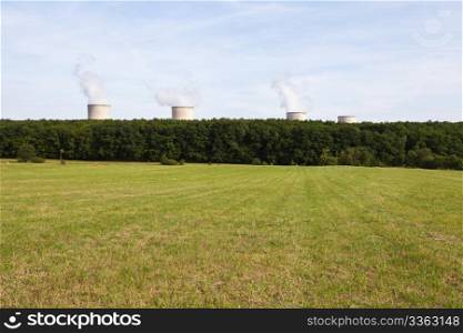 Nuclear Power Plant in the middle of the forest