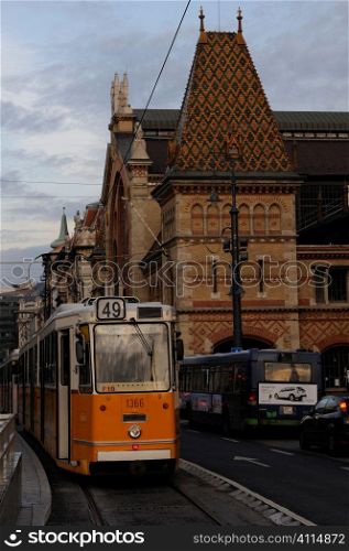 Number 49 tram in Budapest, Hungary
