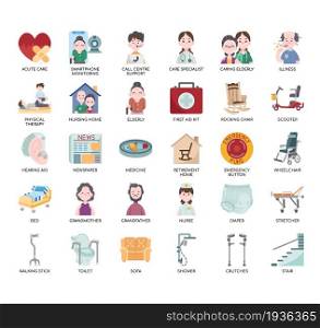 Nursing Home, Thin Line and Pixel Perfect Icons