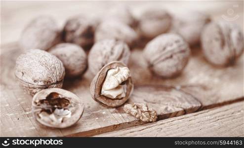 Nut still life. Food ingredien?s abstract backgrounds