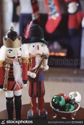 Nutcrackers at Christmas