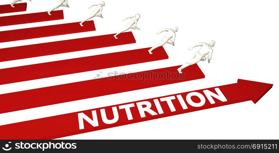 Nutrition Information and Presentation Concept for Business. Nutrition Information
