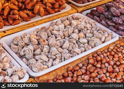 nuts in the store