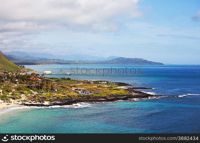 Oahu island