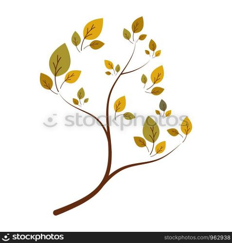 oak tree icon vector design template