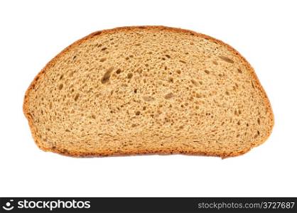 object on white - food black bread