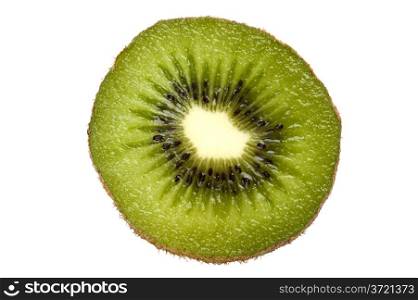 object on white - food kiwi close up