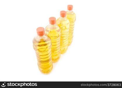 object on white - food seed oil closeup