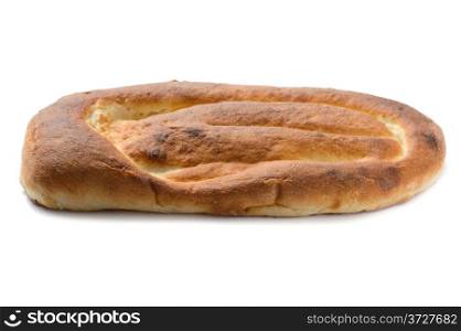 object on white - food white bread pita