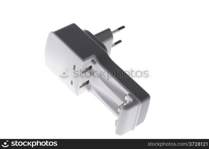 object on white - tool - battery charger