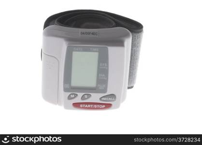 object on white - tool blood pressure monitor macro