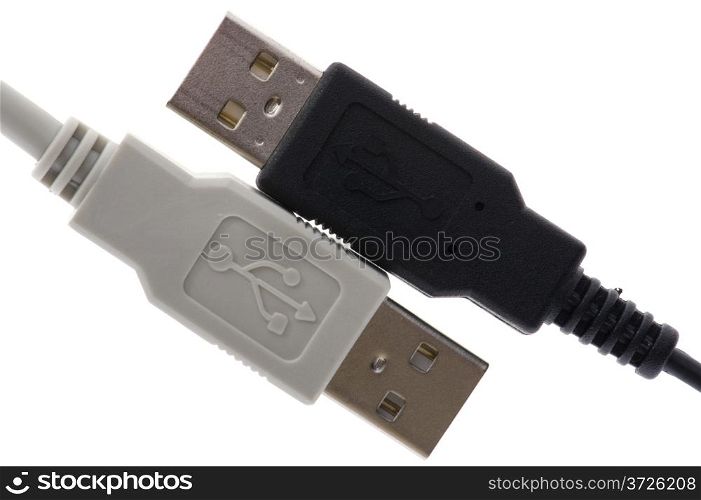 object on white - tool usb Computer cable