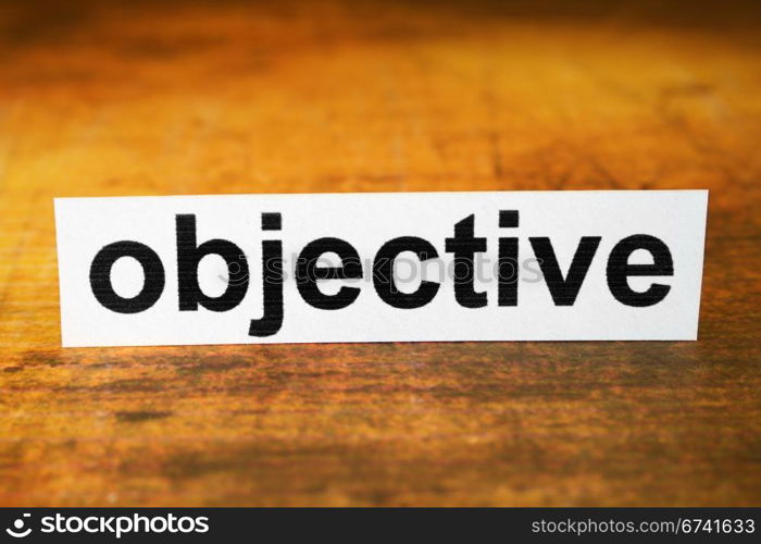 Objective