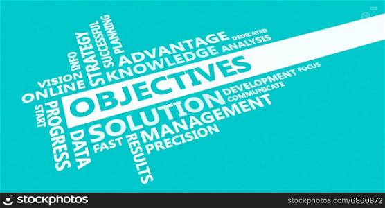 Objectives Presentation Background in Blue and White. Objectives Presentation Background